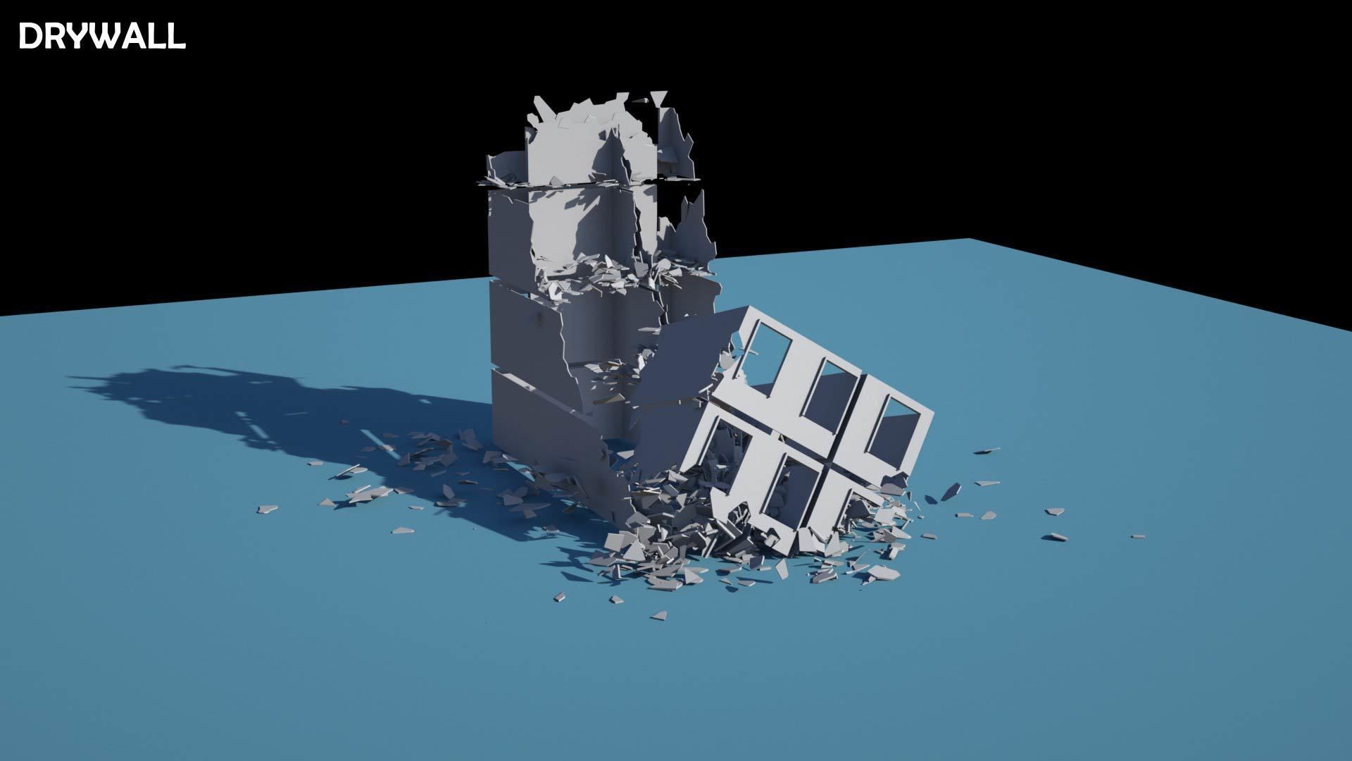Collapsed Building 2 3D model_16