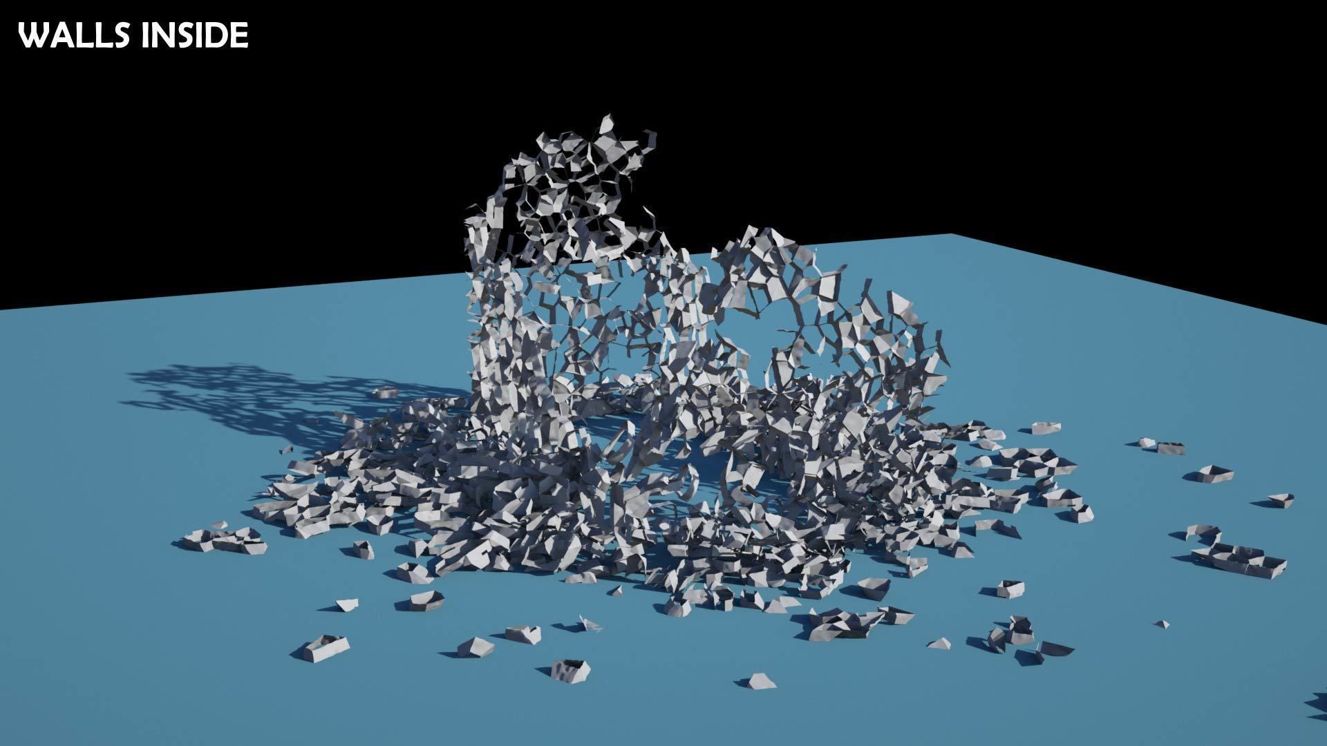 Collapsed Building 2 3D model_20