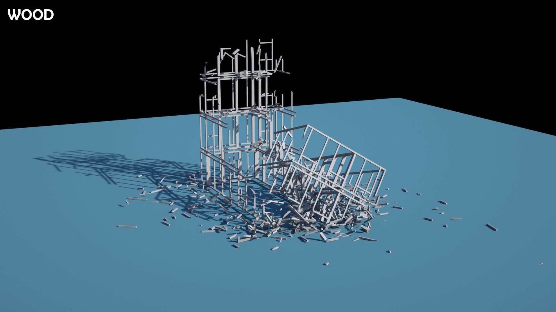 Collapsed Building 2 3D model_24