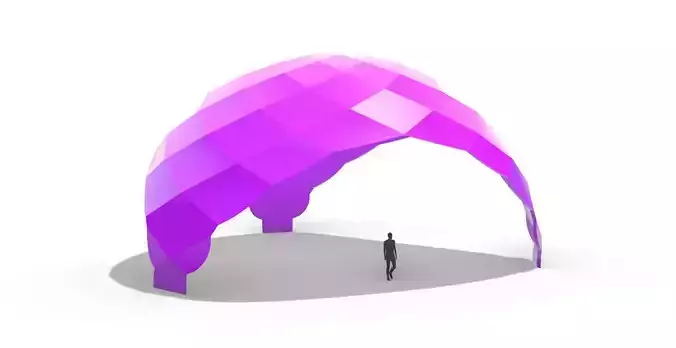 Dome Diamond Stand Alone Structure Contemporary Architecture