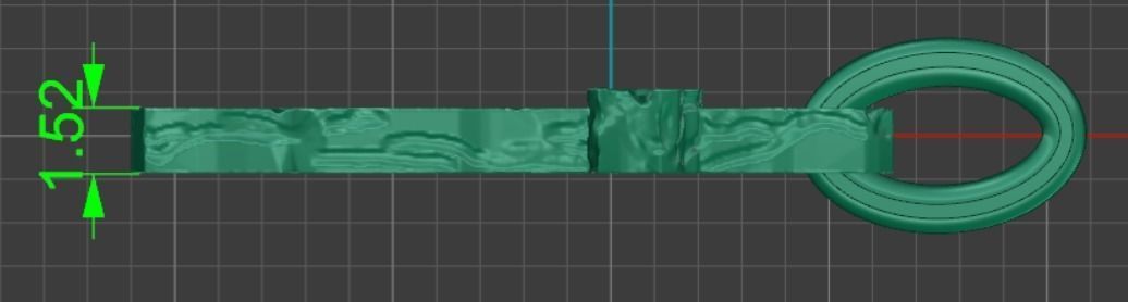 cross 3D christian pendant in sterling silver 3D print model_2