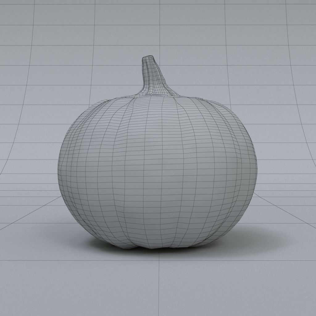 Halloween Pumpkin - Jack-O-Lantern 3D model_18