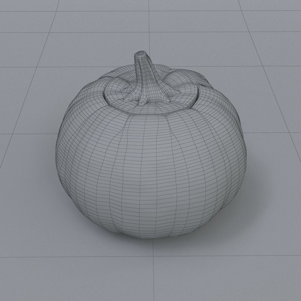 Halloween Pumpkin - Jack-O-Lantern 3D model_35
