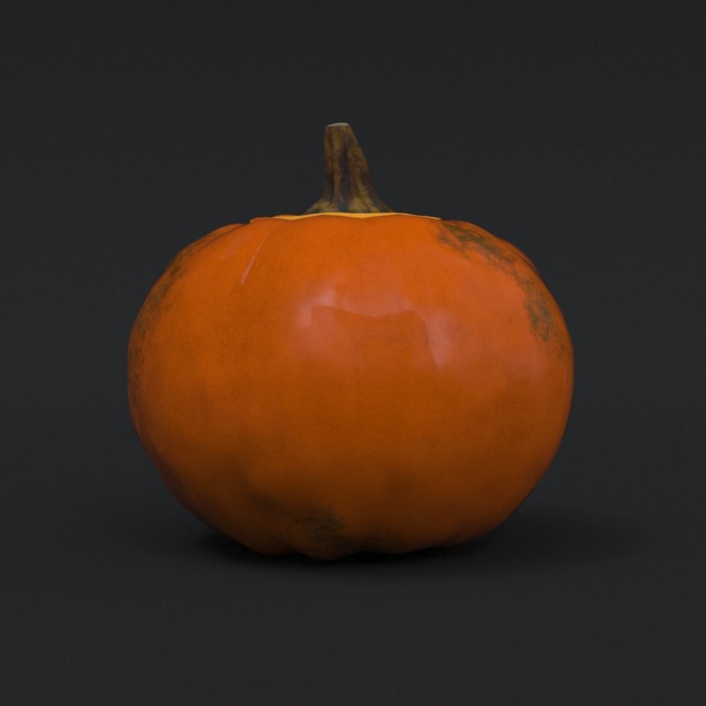 Halloween Pumpkin - Jack-O-Lantern 3D model_10