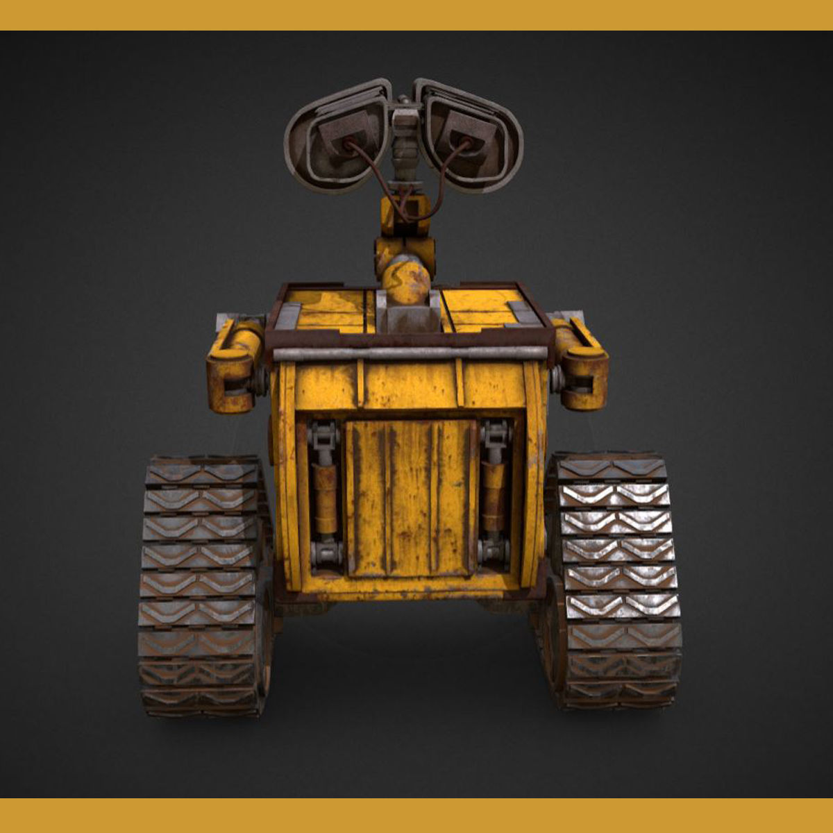 Wall E - robot 3D model_3