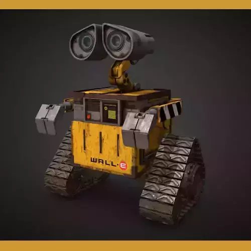 Wall E - robot 3D model