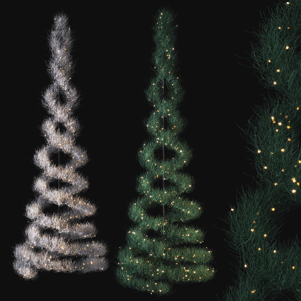 Spruce Tree 3D model_1