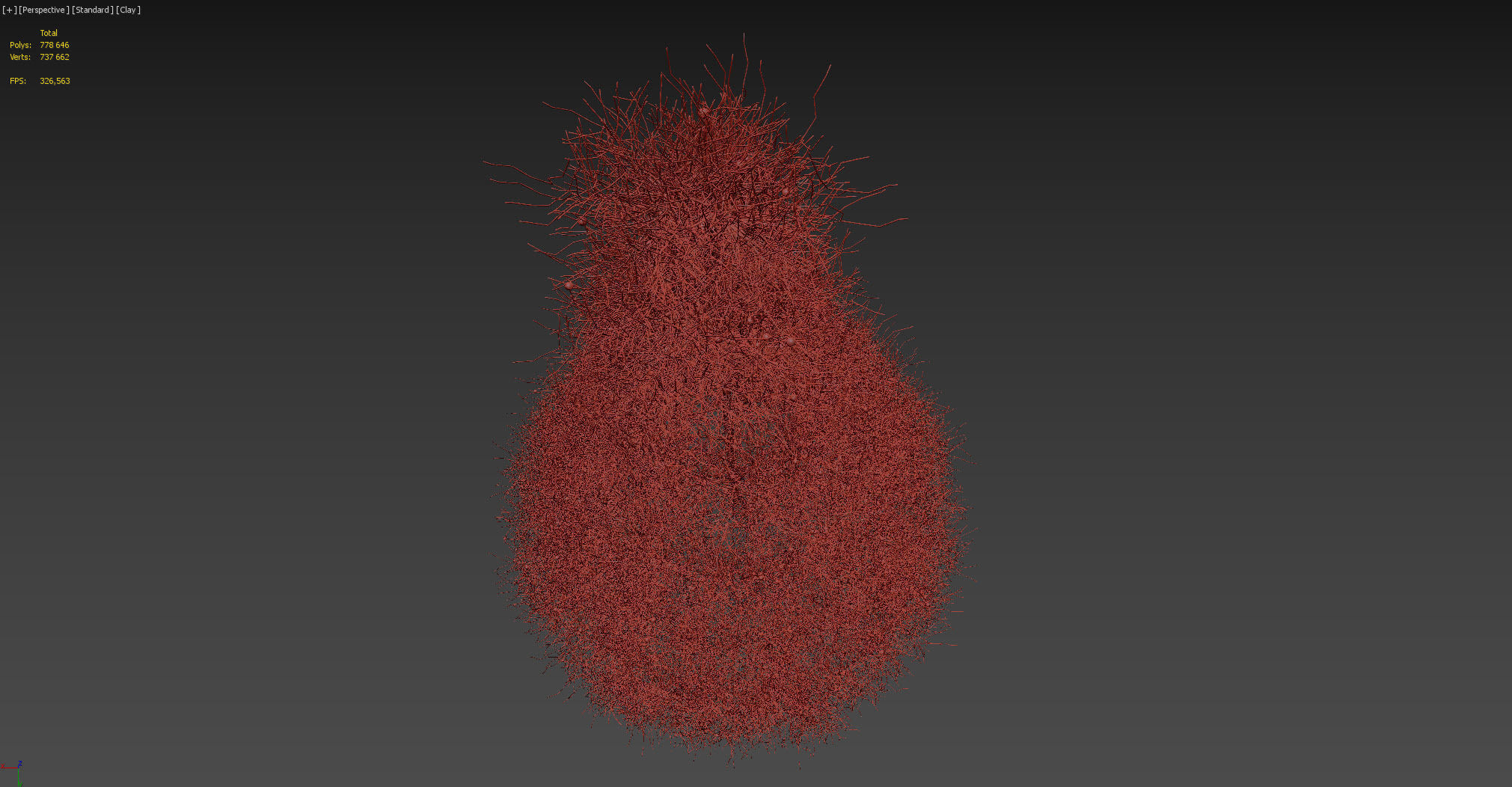 Spruce Tree 3D model_3