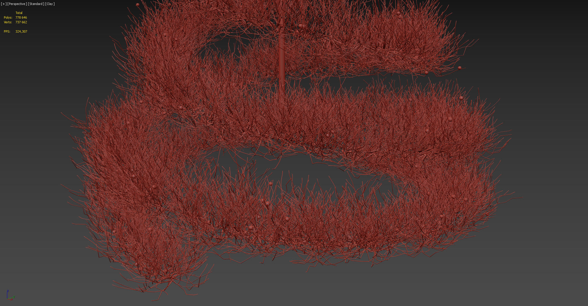 Spruce Tree 3D model_2