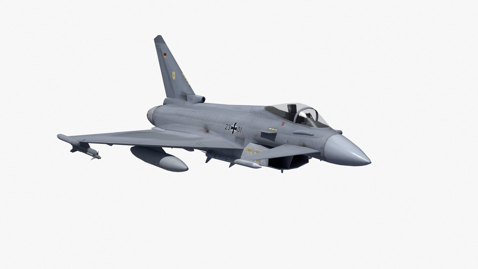 Typhoon Fighter 3D model_31
