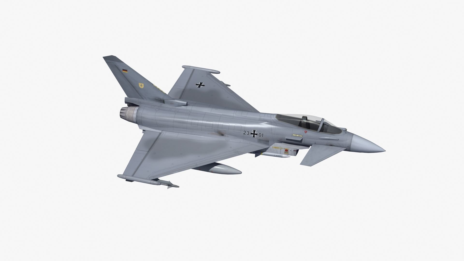 Typhoon Fighter 3D model_28