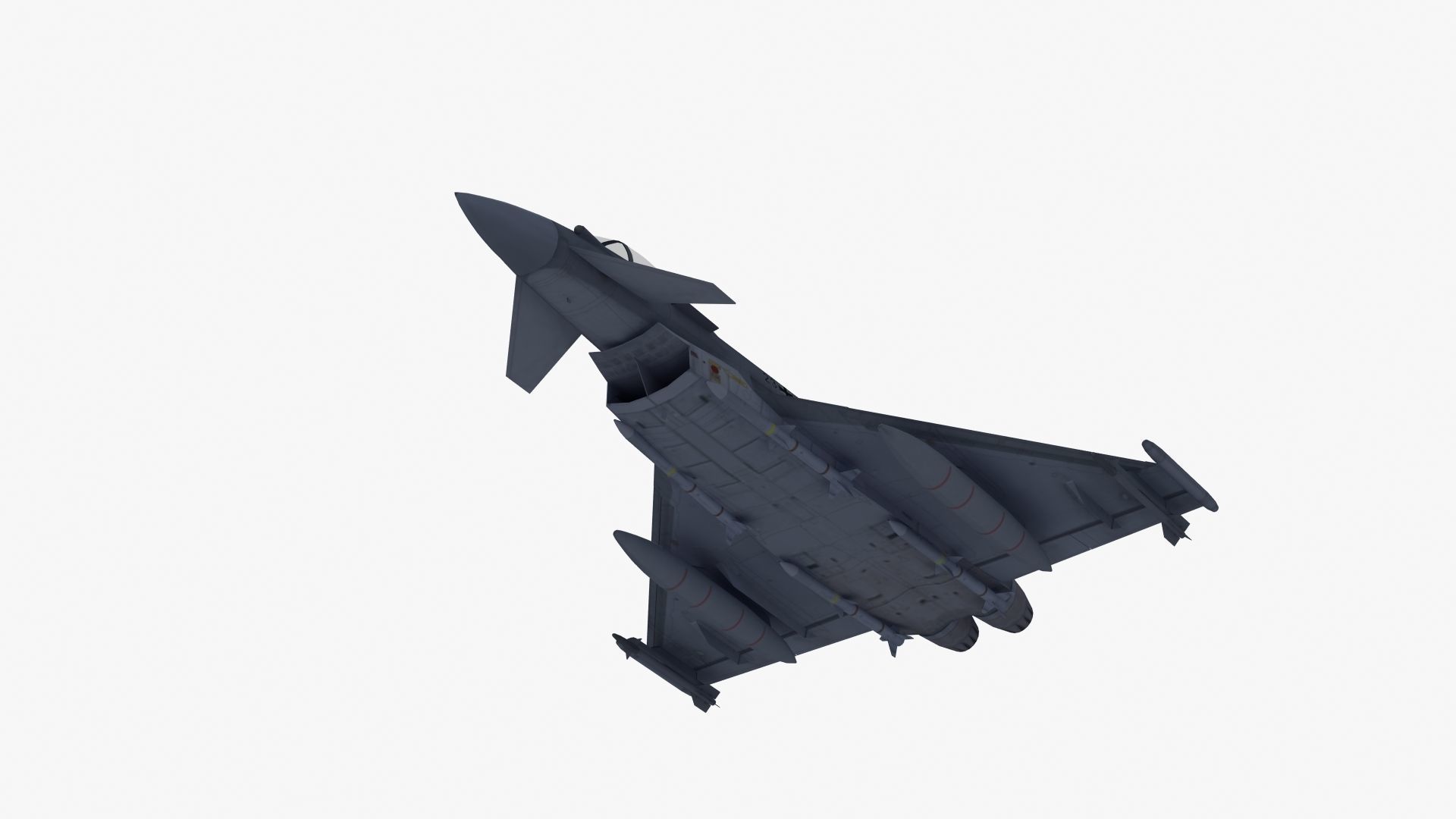Typhoon Fighter 3D model_35