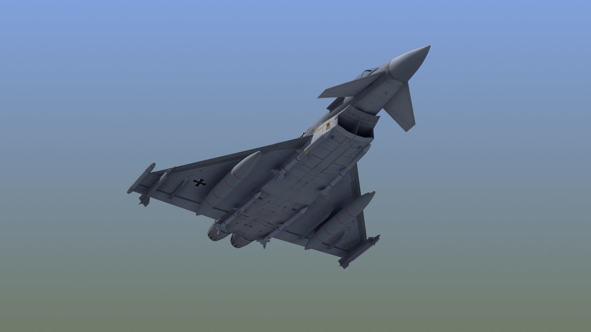 Typhoon Fighter 3D model_18
