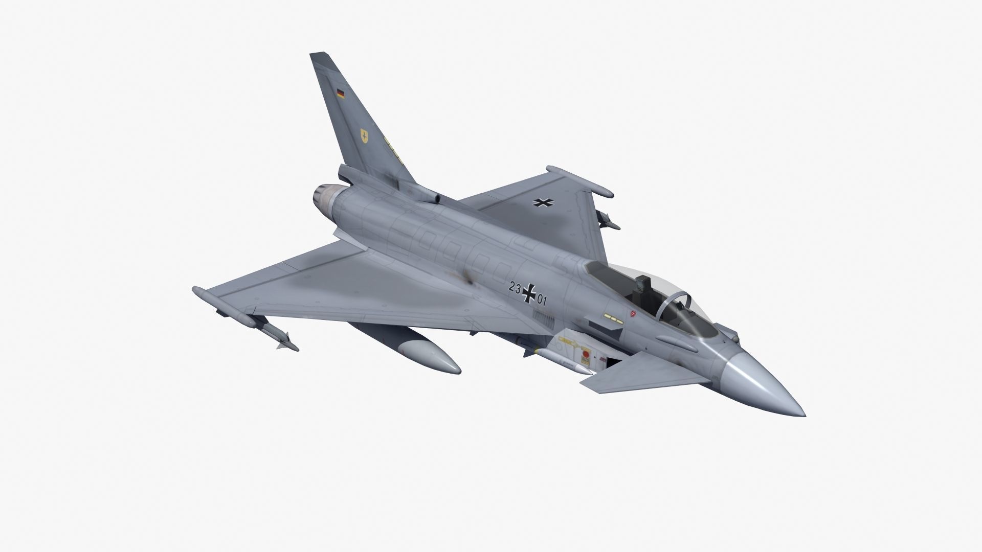 Typhoon Fighter 3D model_19