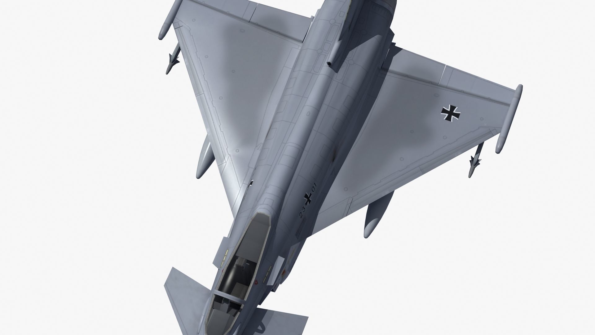 Typhoon Fighter 3D model_22