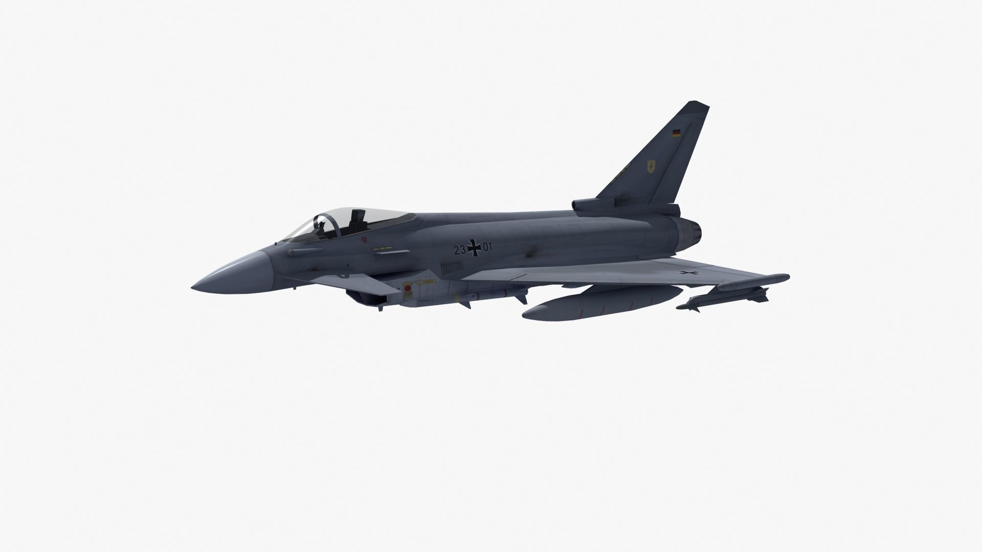 Typhoon Fighter 3D model_25