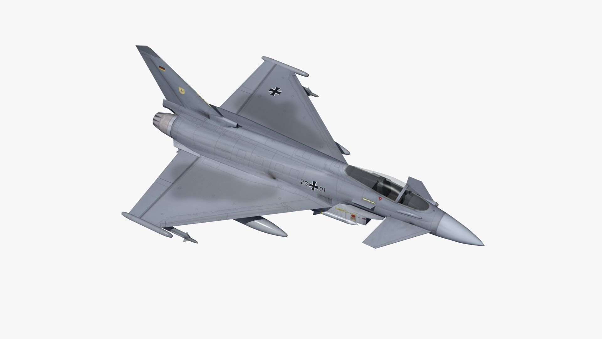 Typhoon Fighter 3D model_27