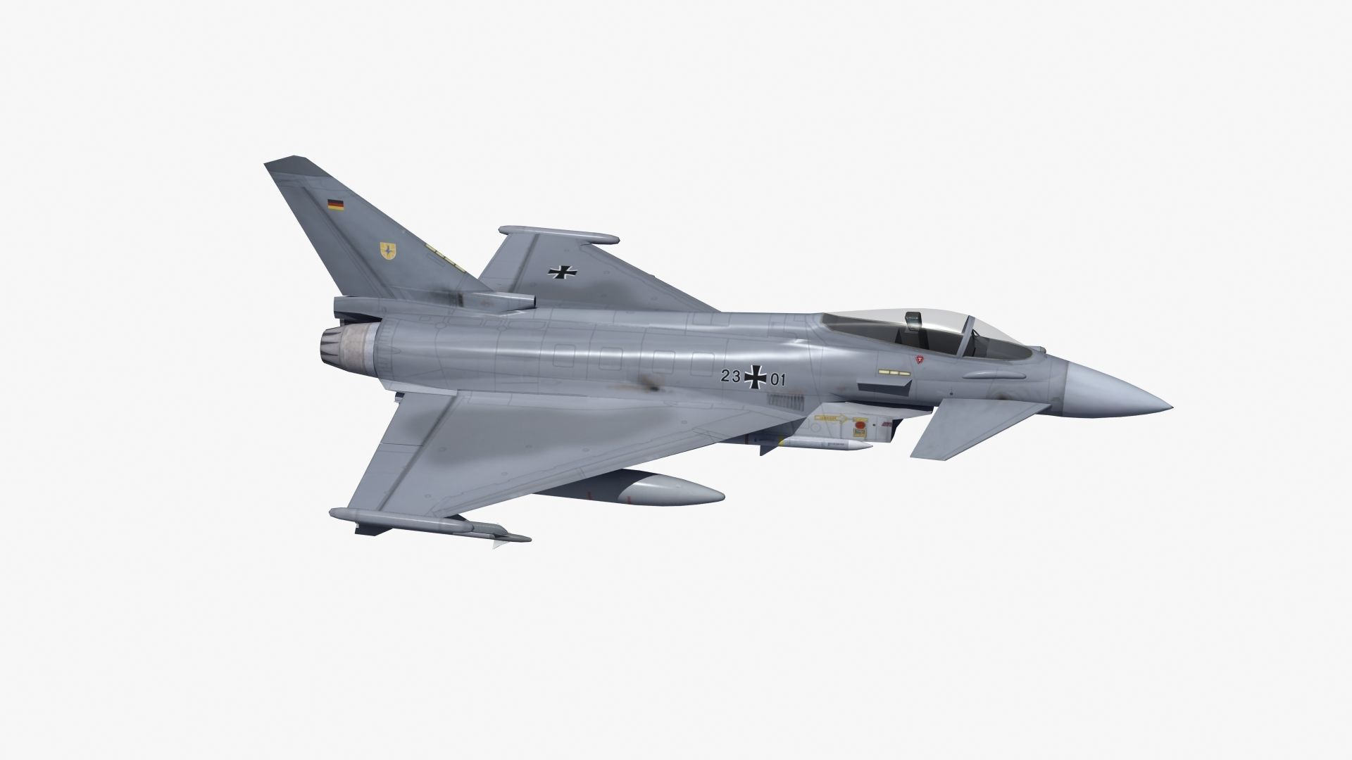 Typhoon Fighter 3D model_29