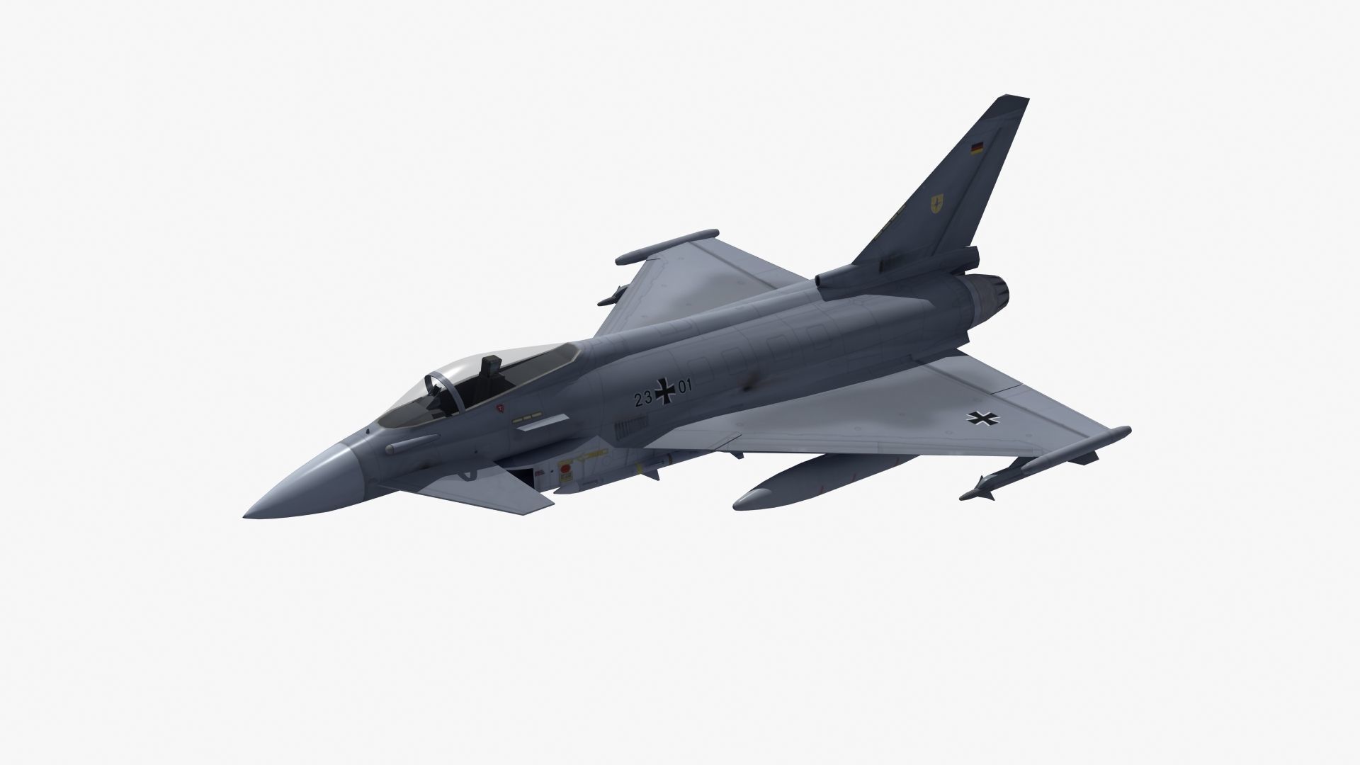 Typhoon Fighter 3D model_21
