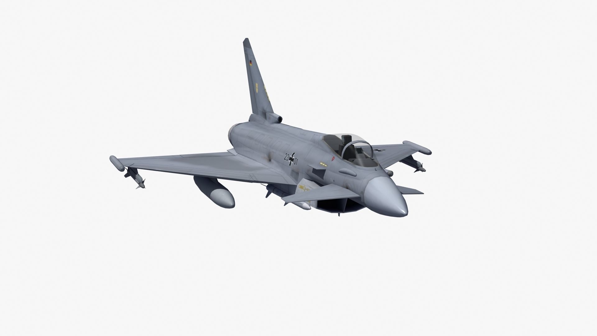 Typhoon Fighter 3D model_32
