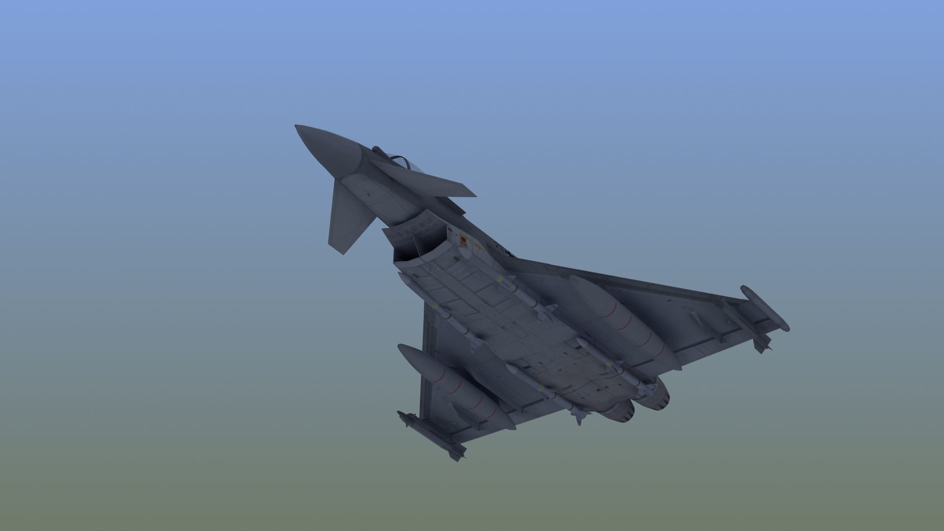 Typhoon Fighter 3D model_16