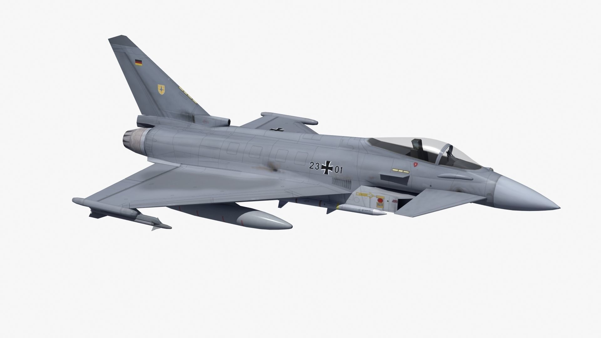 Typhoon Fighter 3D model_30