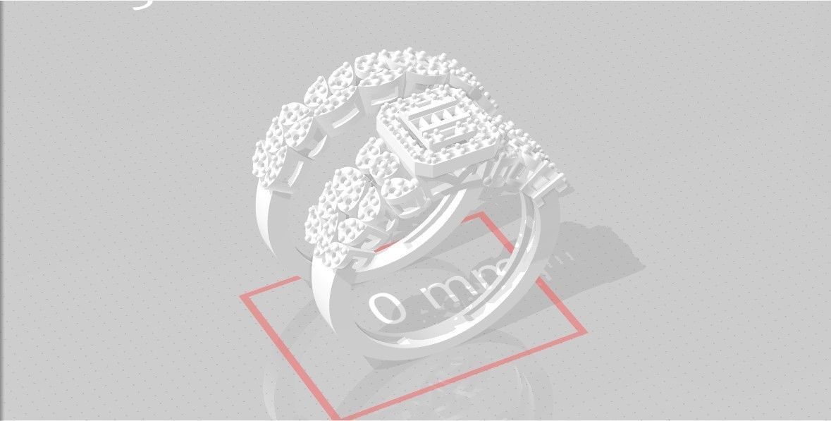 Tweens ring 80 3D print model_4