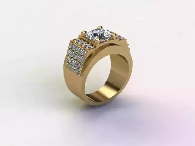 Fashion Man ring wear in any Party Popular in Asia R4