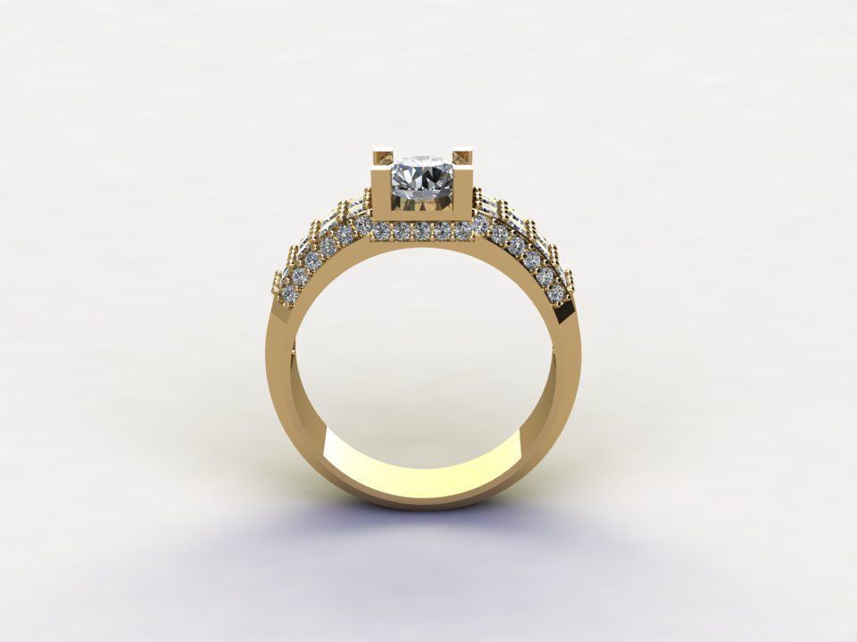 Man Ring model in Asia cad file R30 3D model_3