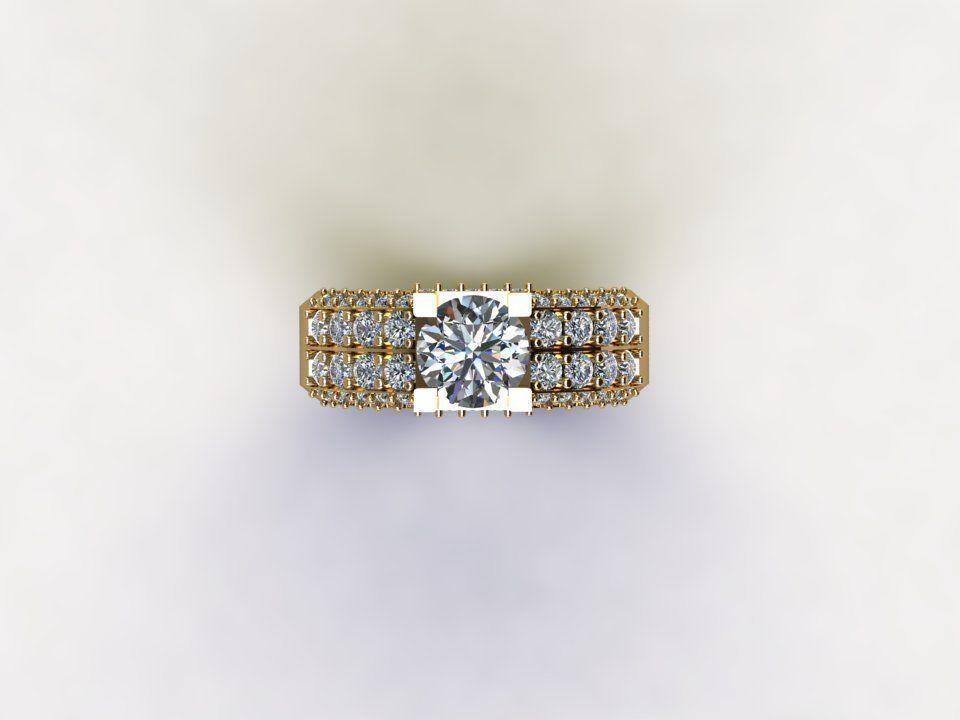 Man Ring model in Asia cad file R30 3D model_4