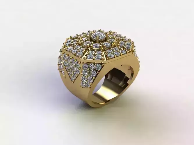 Popular Man Ring in Asia like Thailand Cambodia VietnamR3