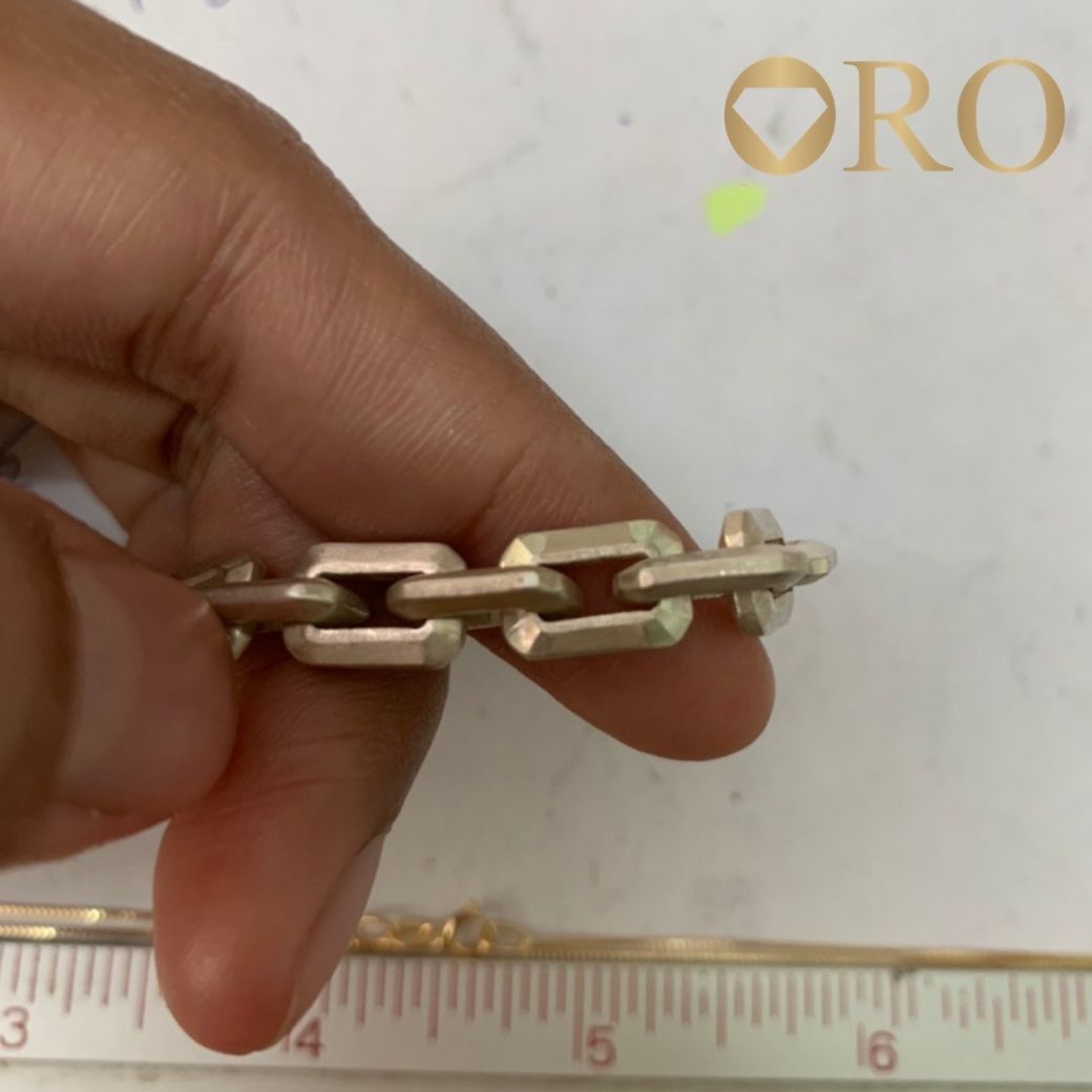 Chain Bracelet and Necklace 3D print model_5