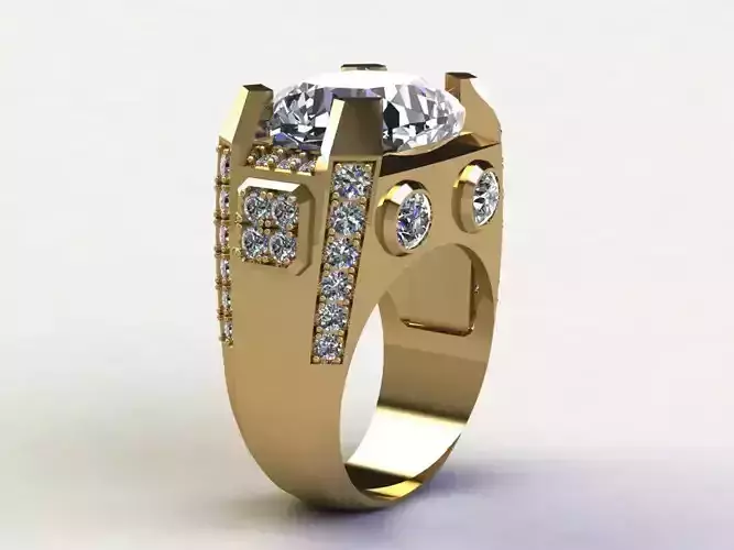 Man Ring Popular in Thailand country cad file R26