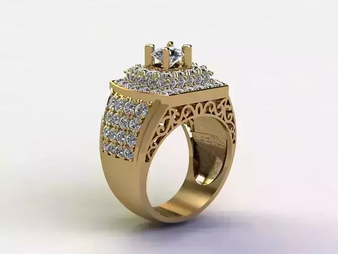 Man Ring Diamond popular in Asia R20