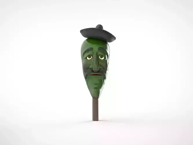 Jose Jalapeno 3D print model