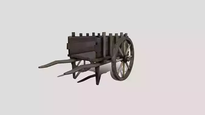 Medieval Market Cart