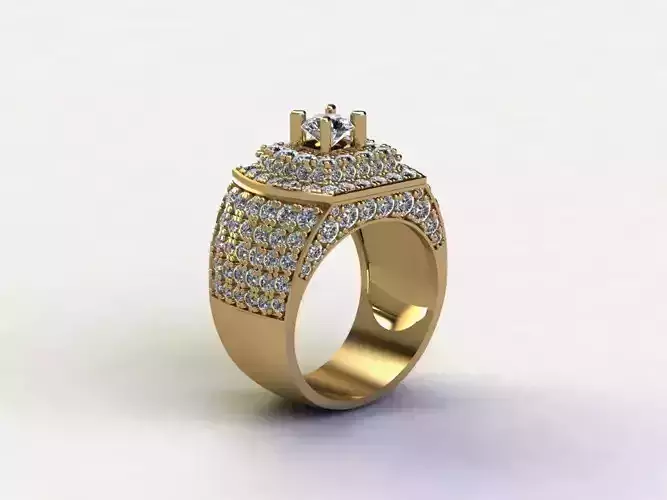 Diamond Ring For men R13