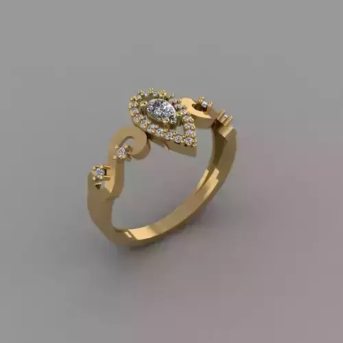 T217- Diamond ring