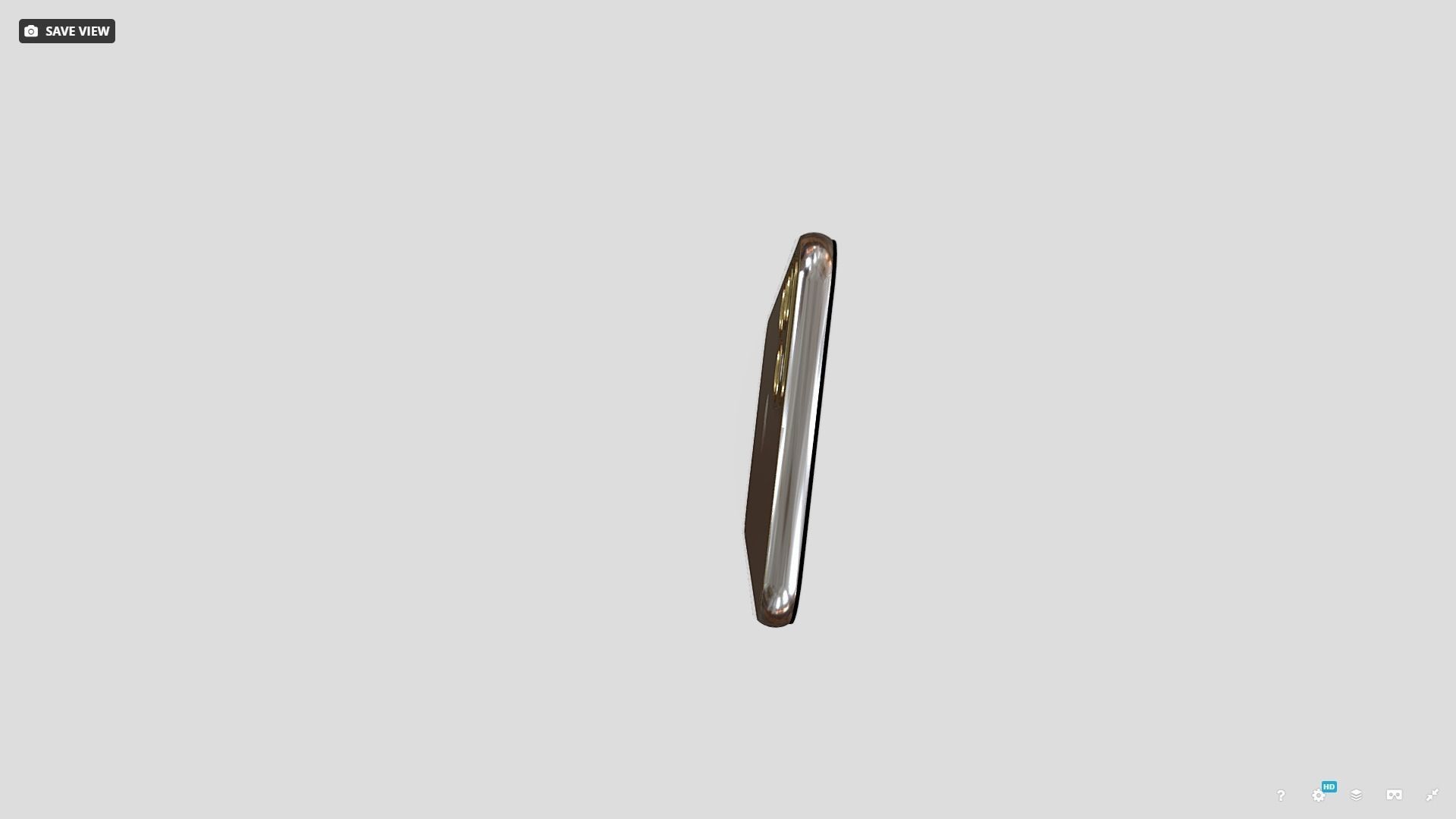 iphone 11 pro Low-poly 3D model_6