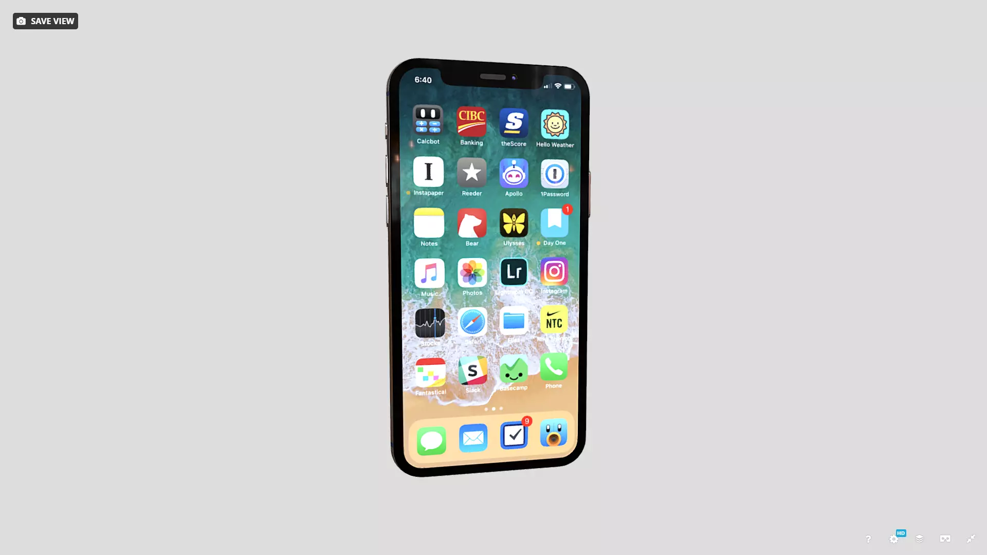 iphone 11 pro Low-poly 3D model_0