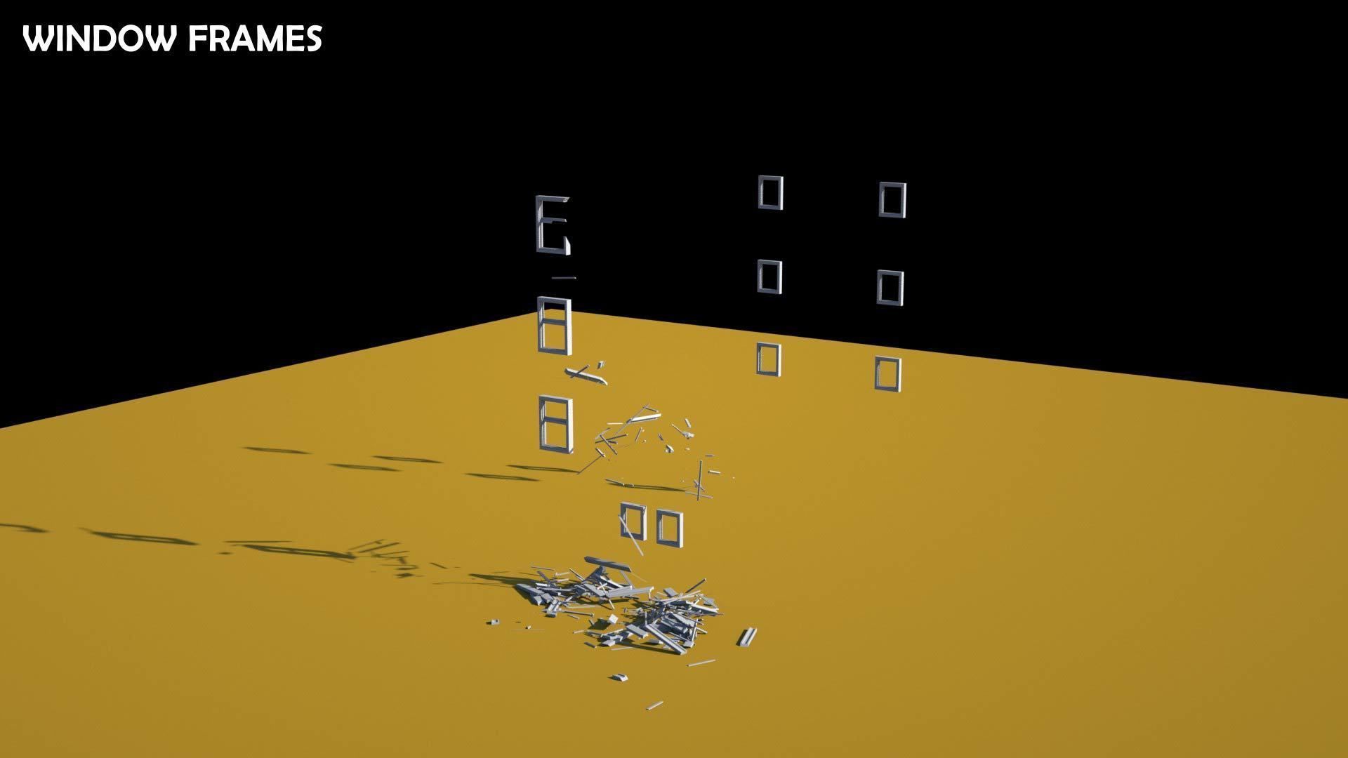 Damaged Building 3D model_24