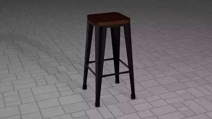 Barstool wooden bar stool