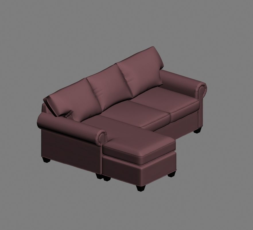 sofa 23 3D model_2