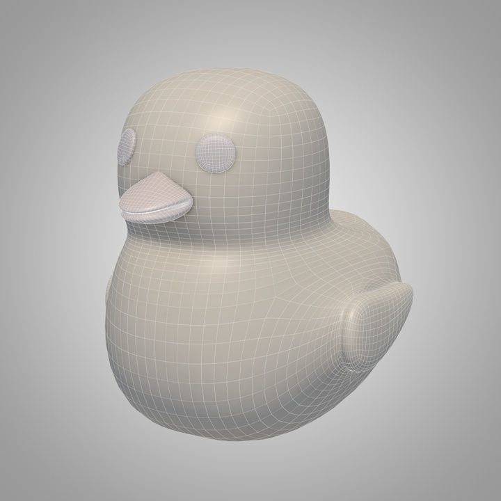 Rubber duck Free 3D model_1