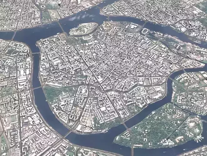 Cityscape Sankt-Peterburg Russia 