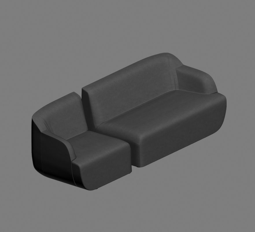 sofa 25 3D model_2