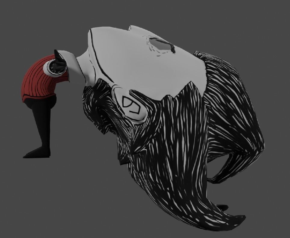 Wilson - Dont starve - 3D Game Character Free low-poly 3D model_12