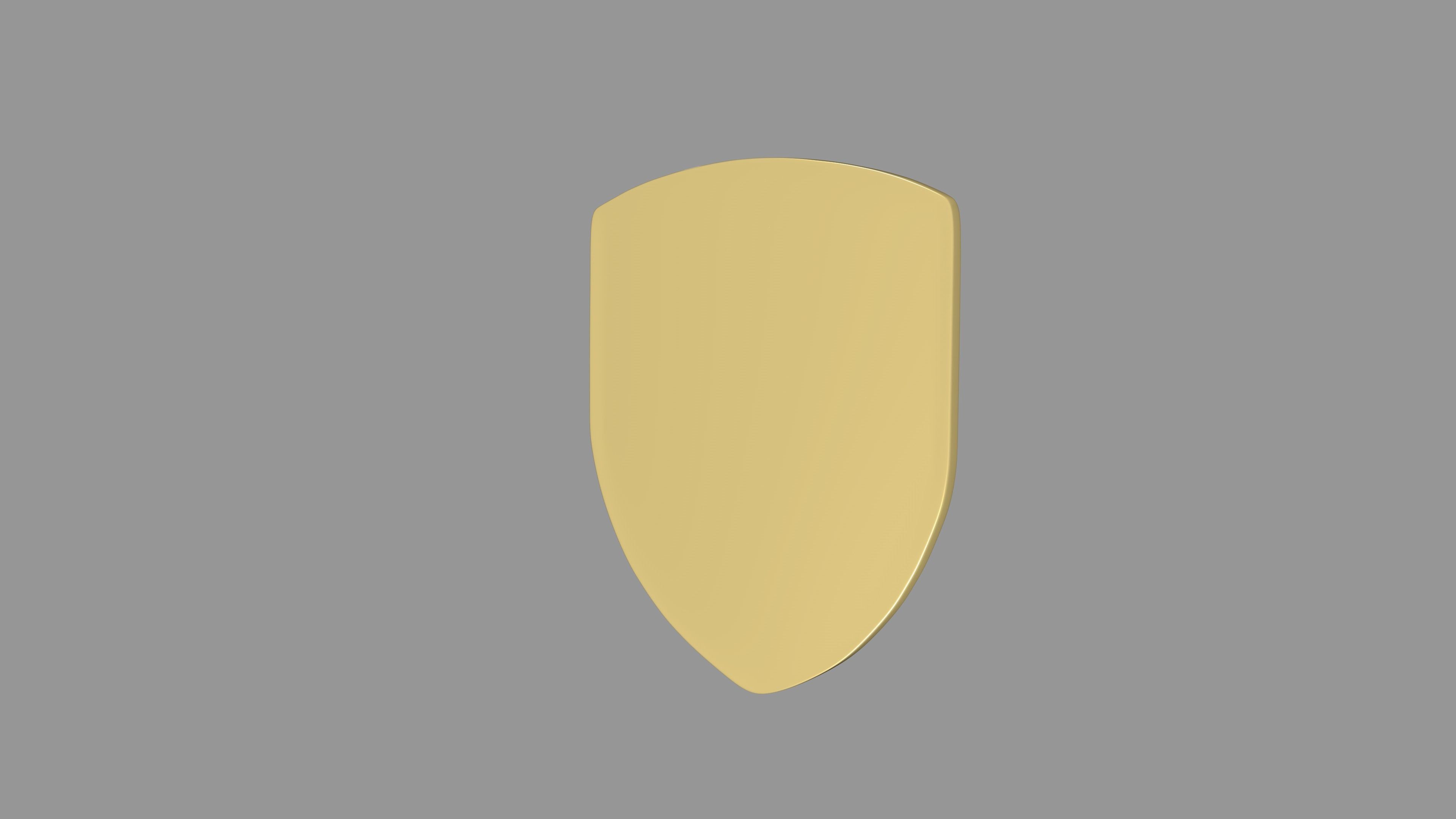 Porsche logo Low-poly 3D model_5