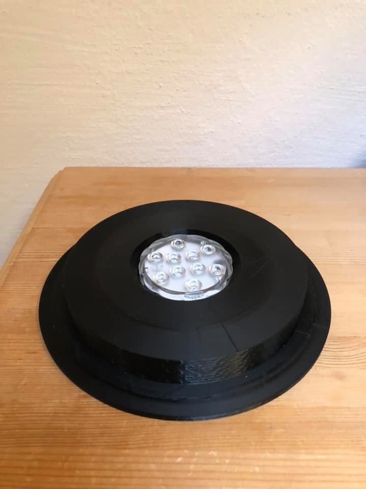 Hookah LED Board Crystal Design 3D print model_2