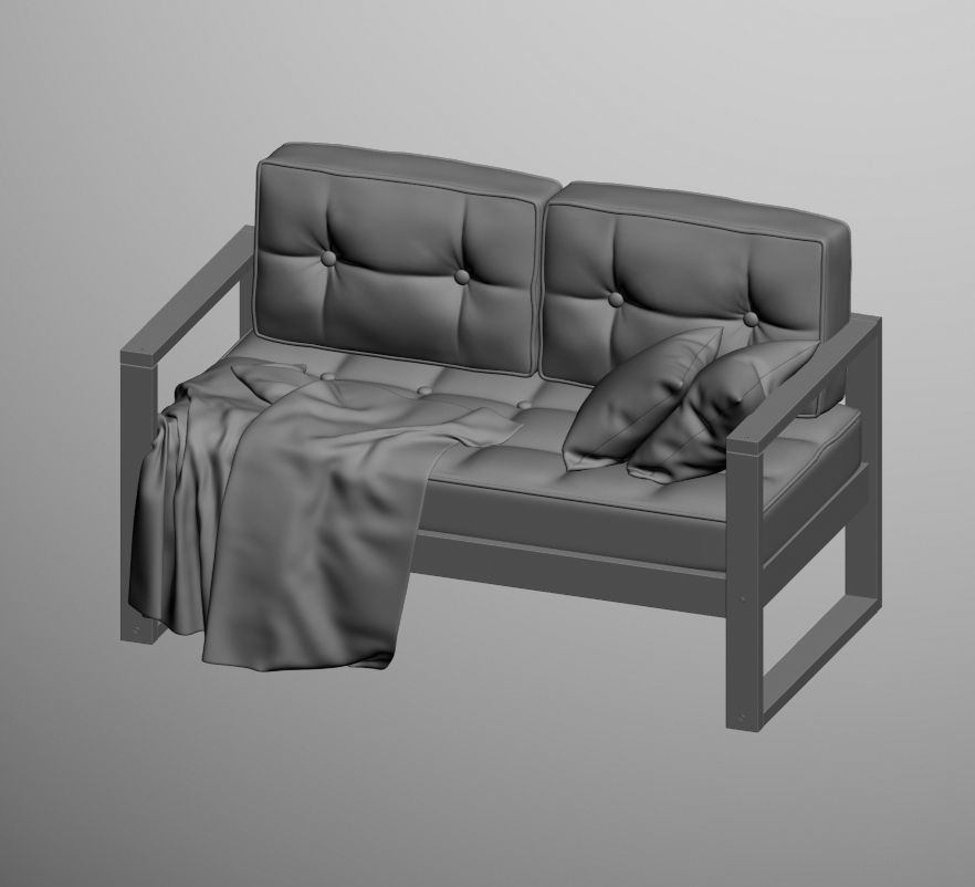 sofa 31 3D model_9